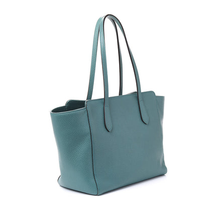 Gucci Dollar Calfskin Small Swing Tote Deep Cobalt 2 of 10