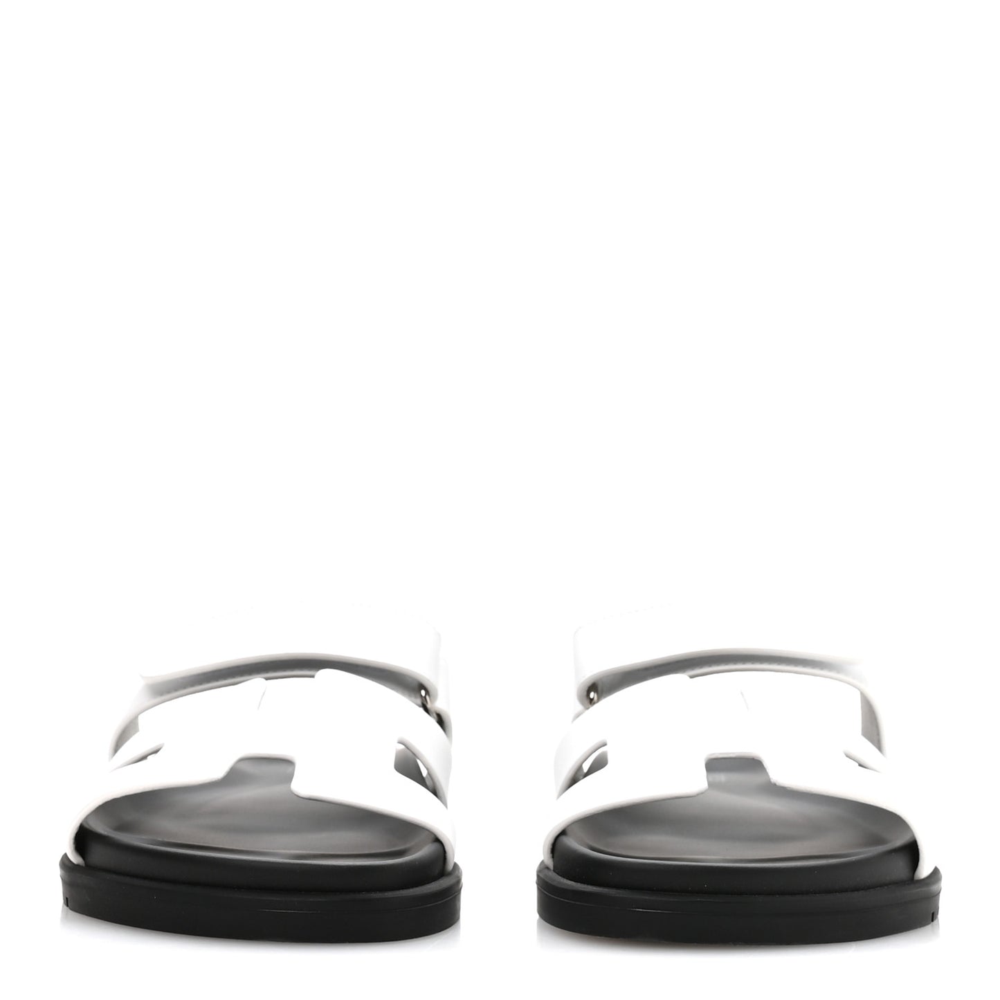 Calfskin Womens Chypre Sandals 39 White
