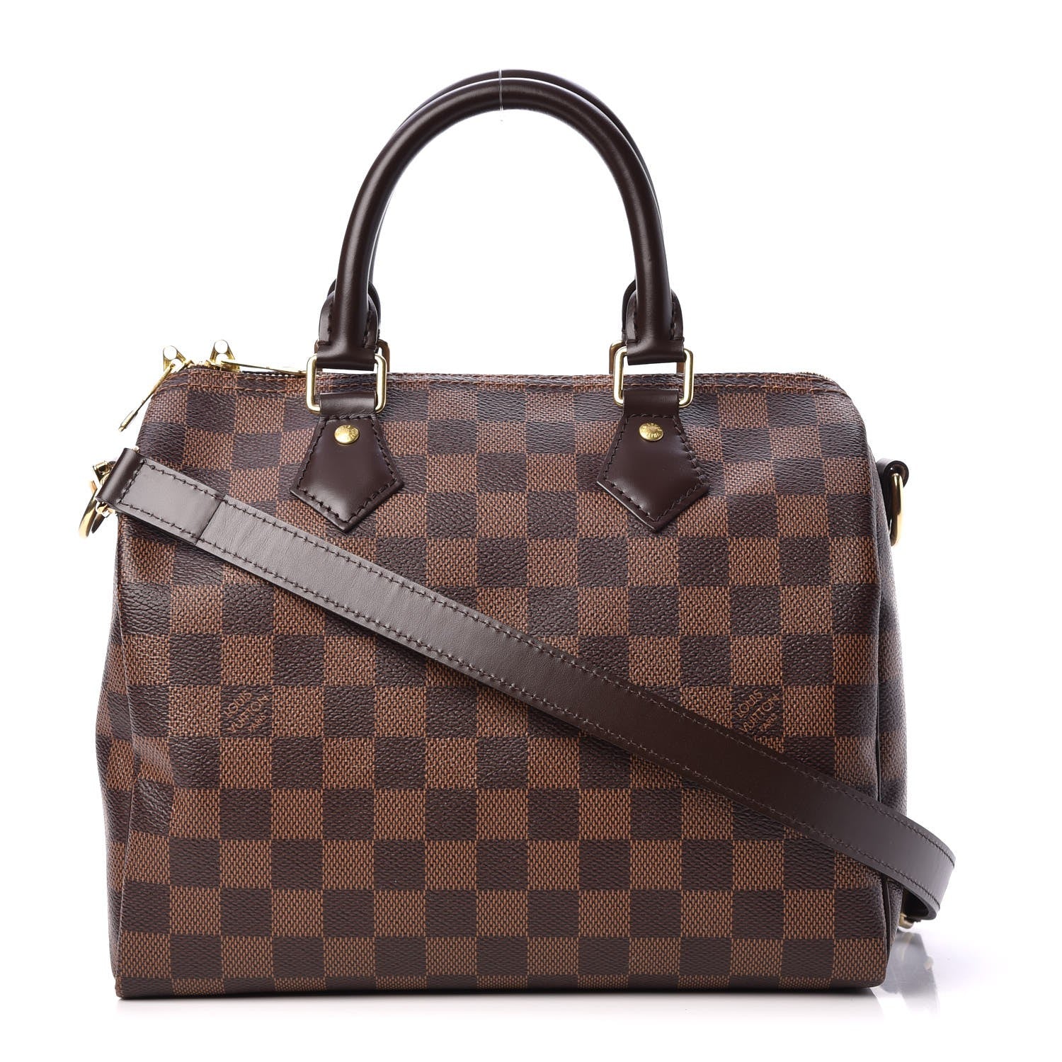 Louis Vuitton Damier Ebene Speedy Bandouliere 25 1 of 10