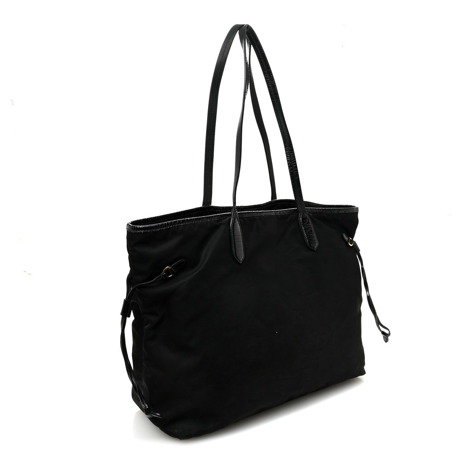 Prada Tessuto Nylon Tote Black 3 of 12