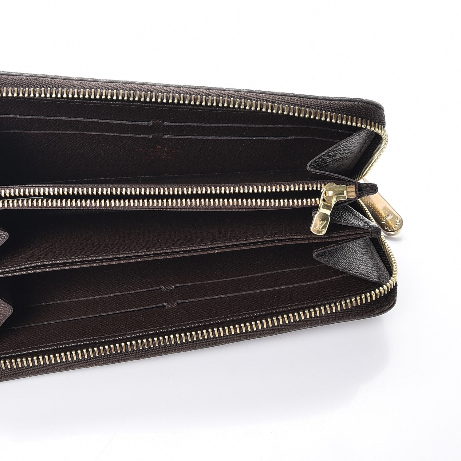 Louis Vuitton Damier Ebene Zippy Wallet 5 of 8