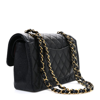 Chanel Caviar Quilted Small Double Flap Black 3 of 11