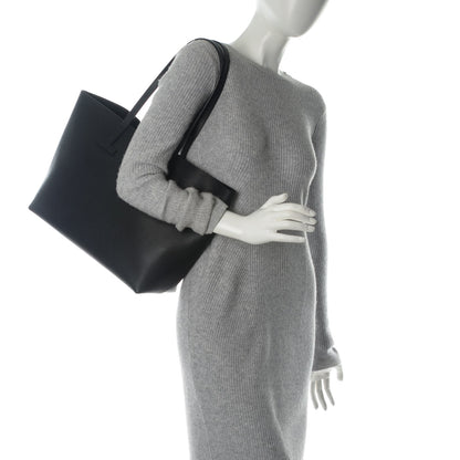 Tom Ford Grained Calfskin Small T Tote Black 2 of 7