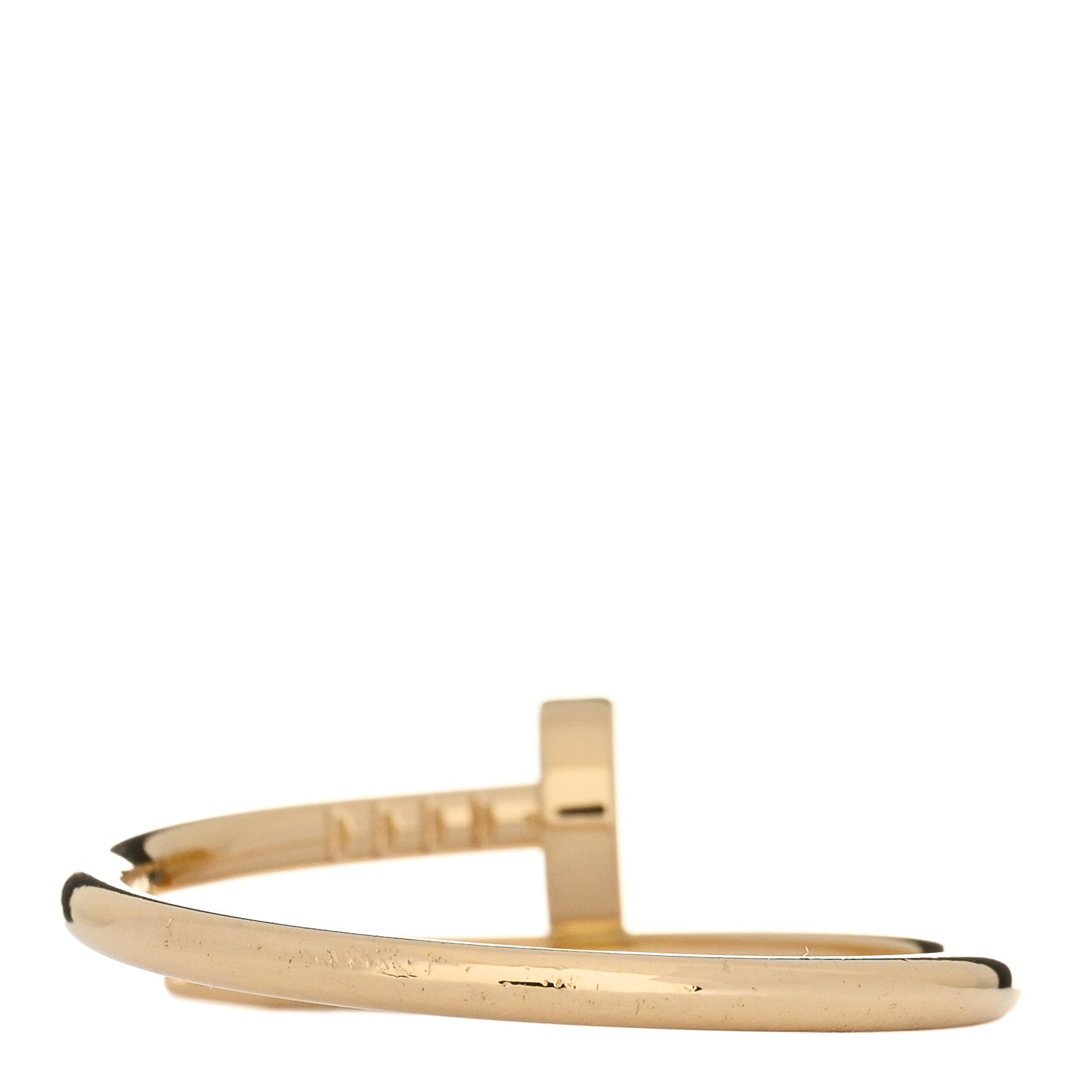 Cartier 18K Yellow Gold Small Juste Un Clou Ring 60 9 2 of 4