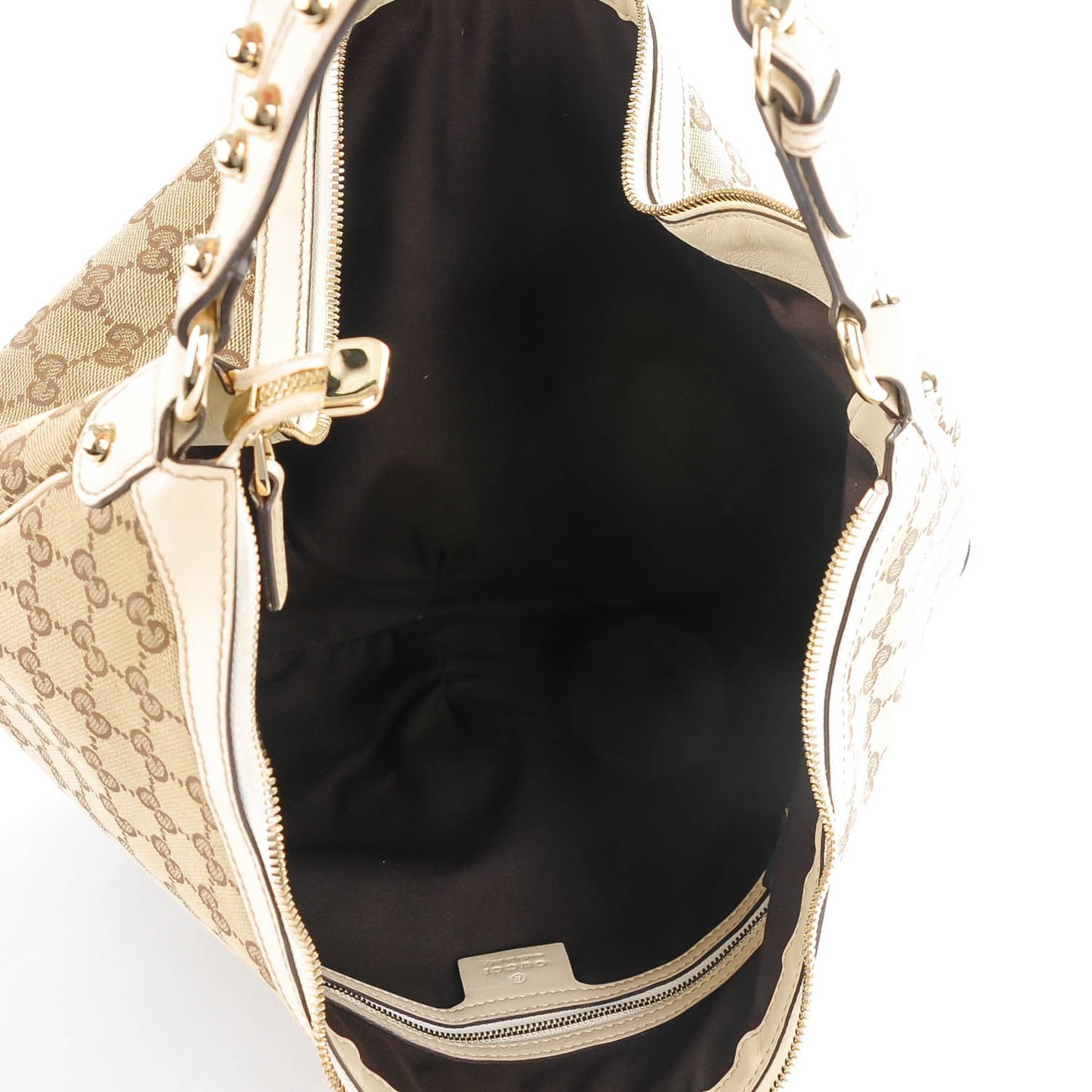 Monogram Biba Hobo Off White