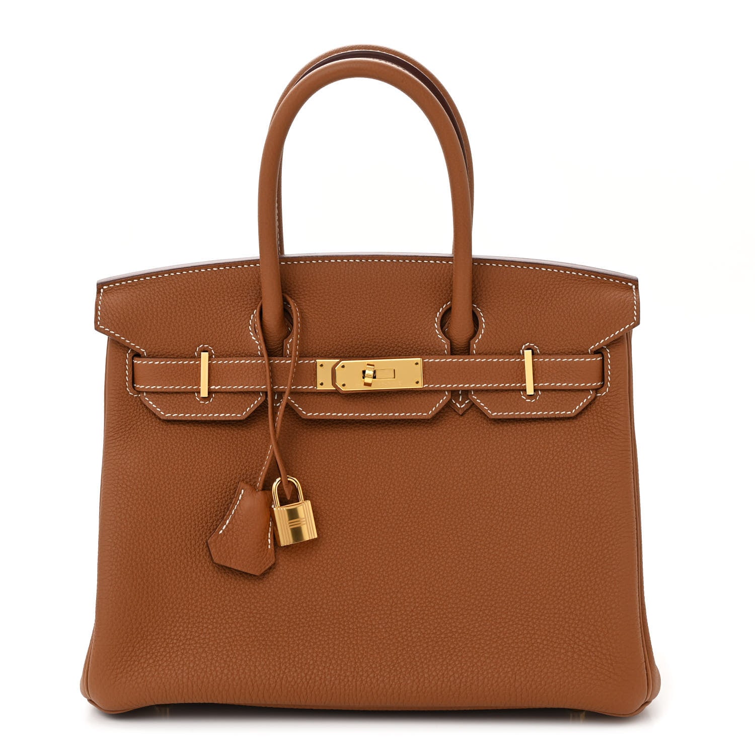 Hermes Togo Birkin 30 Gold 1 of 11