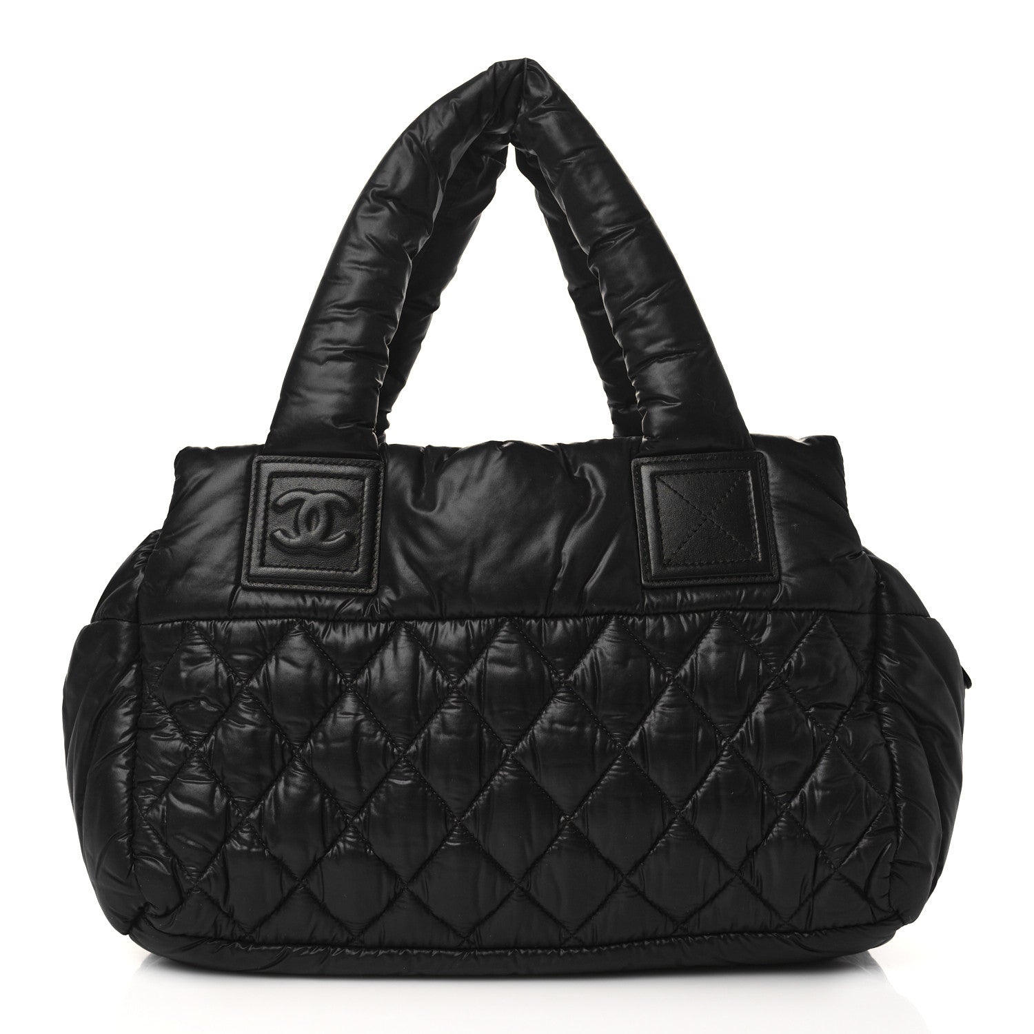 Chanel Nylon Coco Cocoon Zipped Tote Black 1 of 8