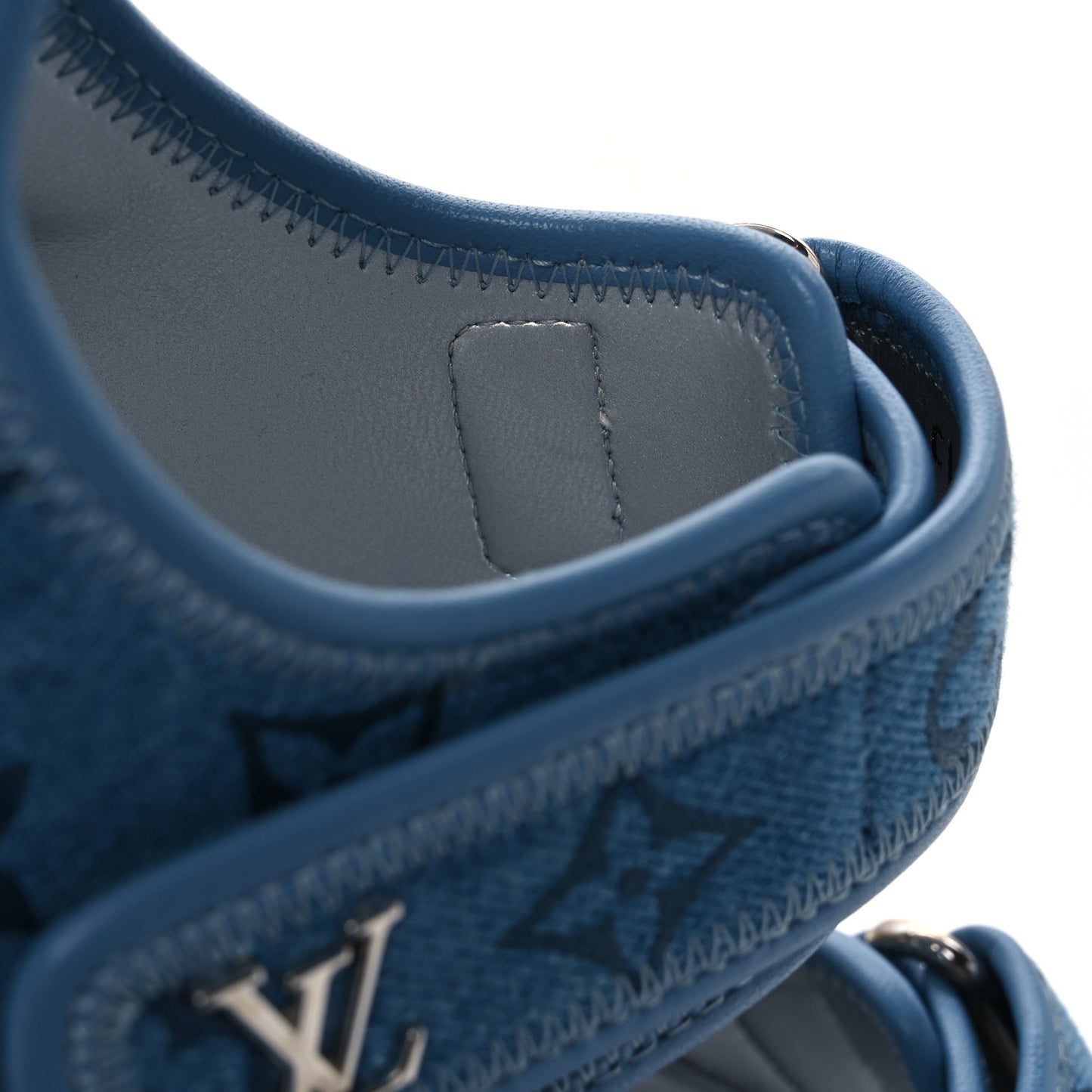 Monogram Denim LV Archlight Sandal 35.5 Denim Blue