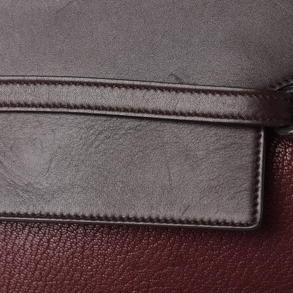 Celine Goatskin Smooth Calfskin Mini Belt Bag Burgundy 18 of 23