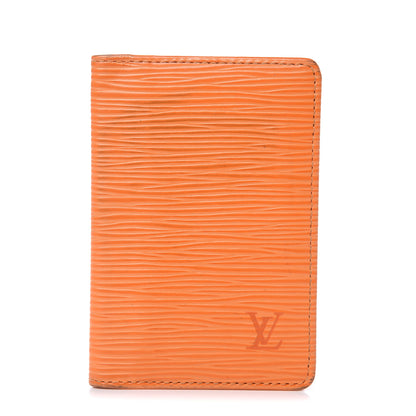 Louis Vuitton Epi Pocket Organizer Mandarin 1 of 9