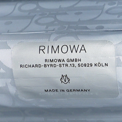 Christian Dior X RIMOWA Aluminum Gradient Cabin Luggage Blue Multi 5 of 8