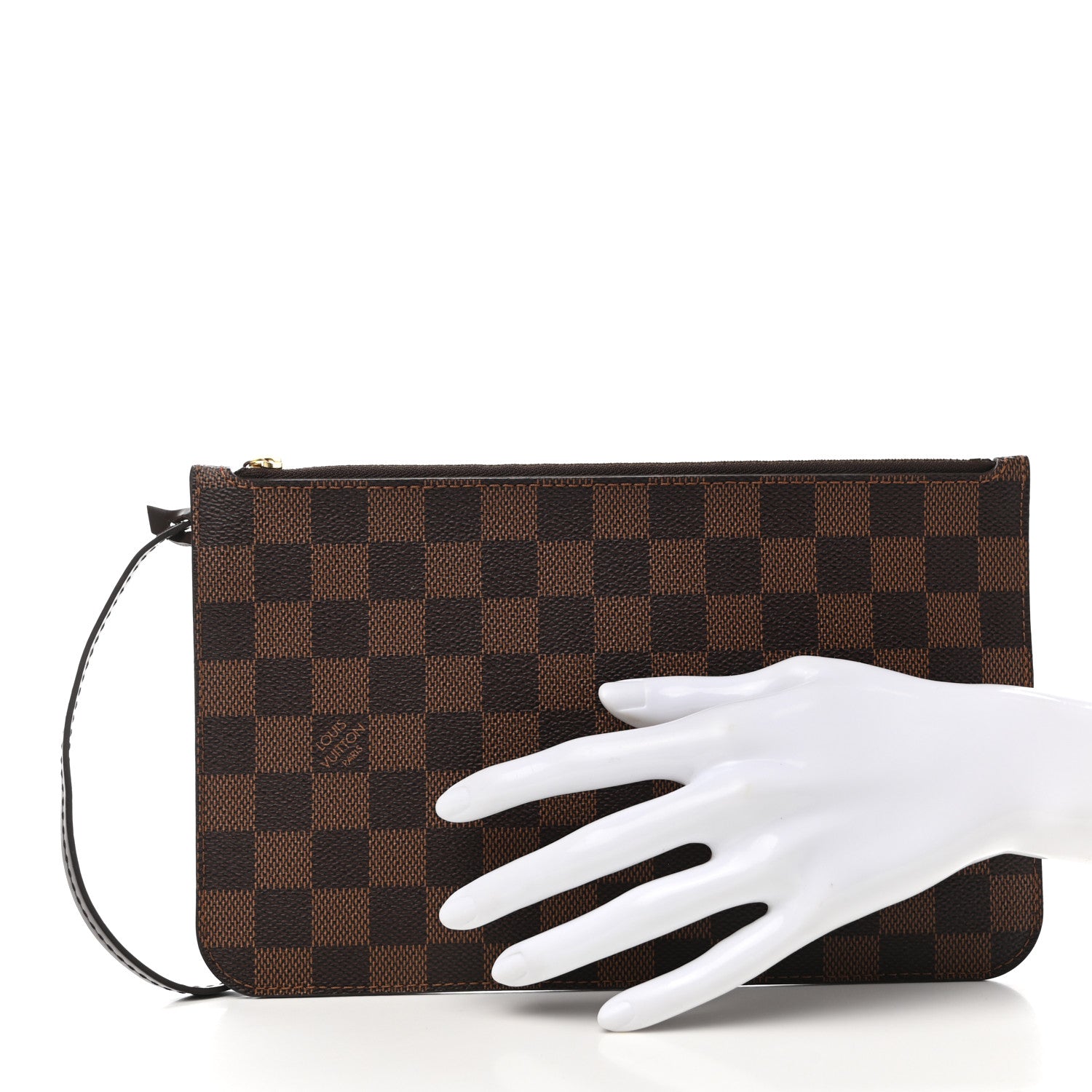 Louis Vuitton Damier Ebene Neverfull MM GM Pochette 2 of 6