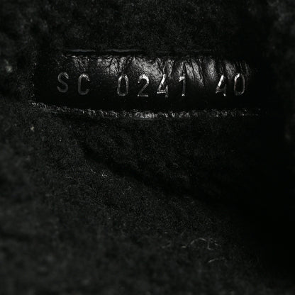 Louis Vuitton Shearling Monogram Giant Paseo Flat Comfort Mule 40 Black 7 of 9