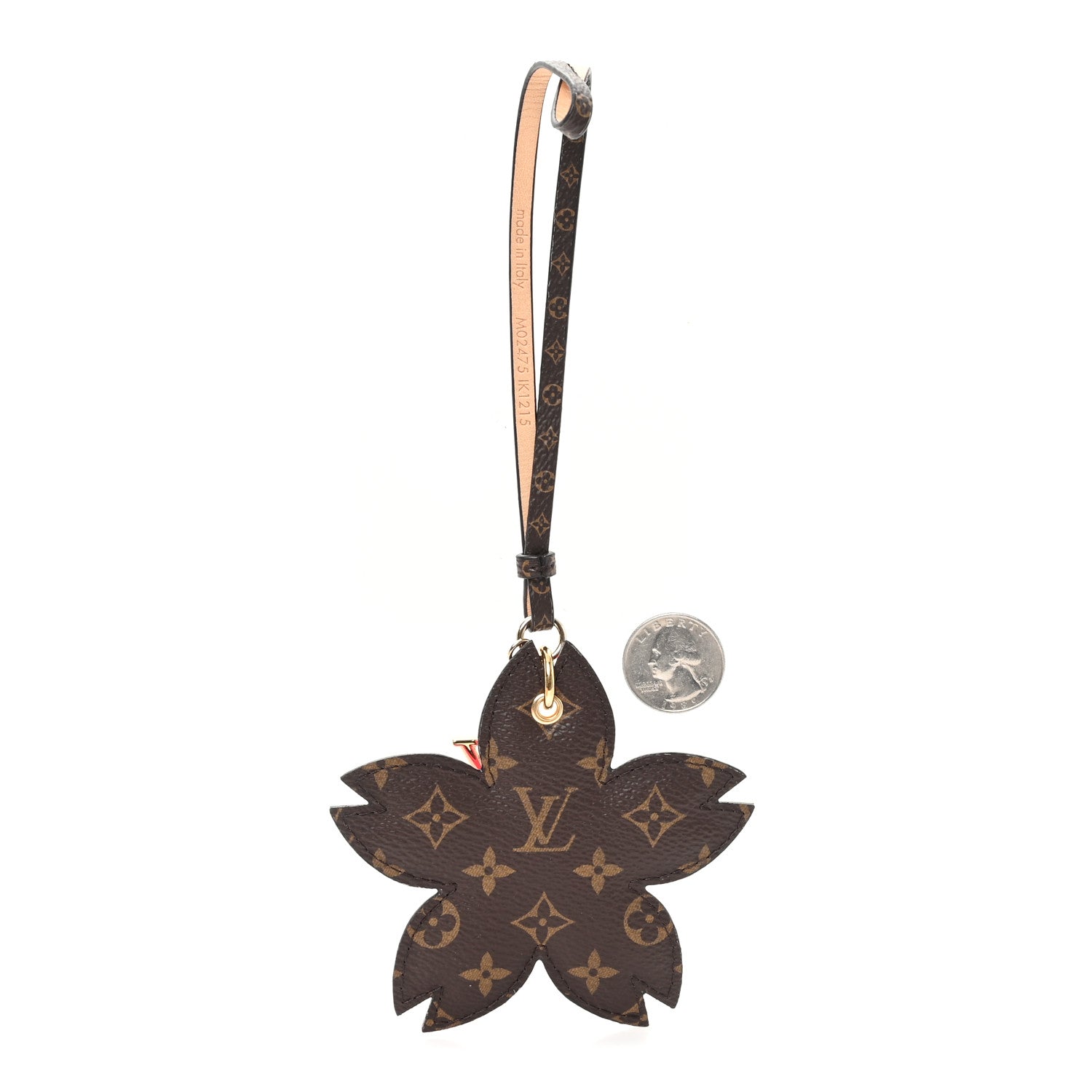 Louis Vuitton LV X TM Cherry Blossom Bag Charm Pink 2 of 4