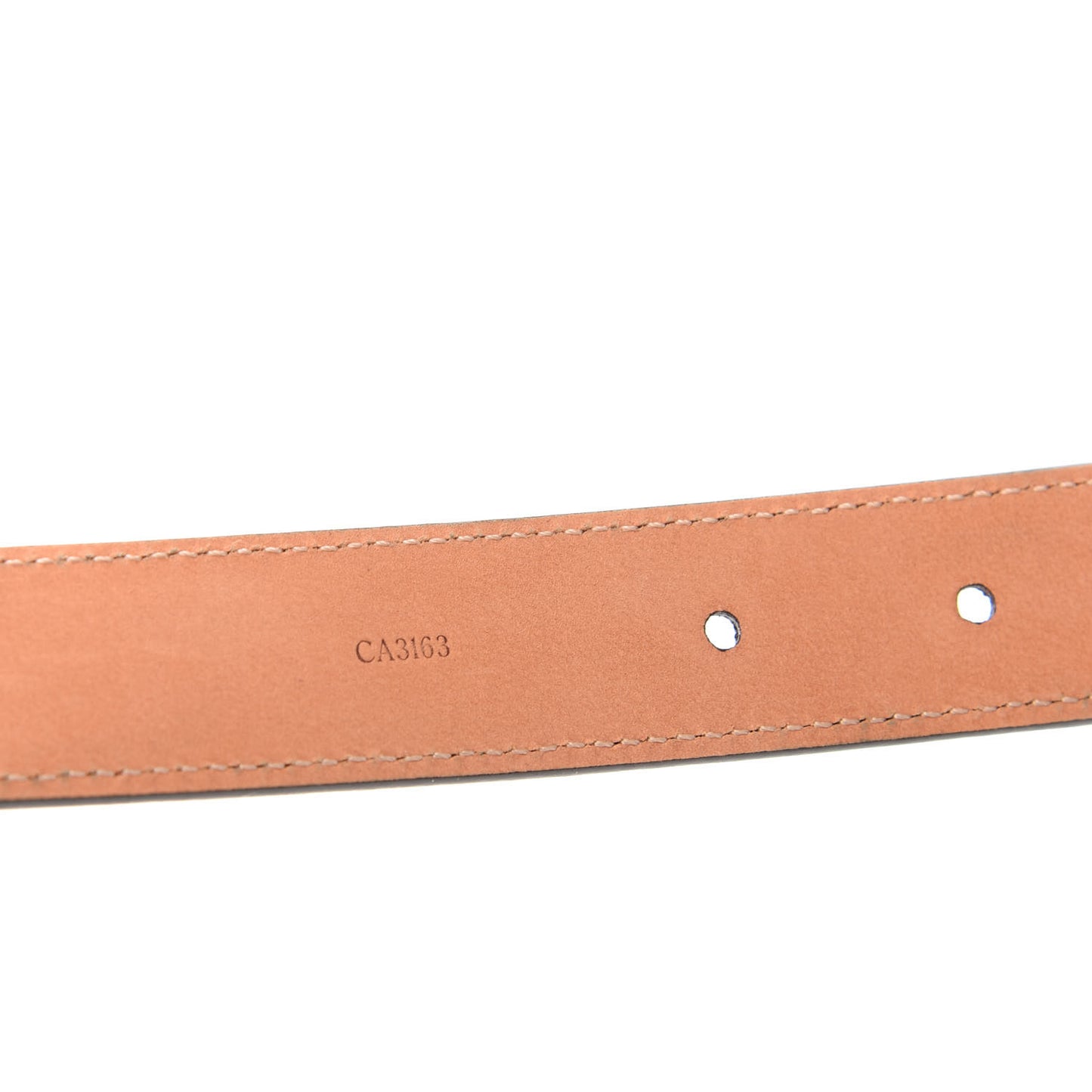 Damier Ebene Mini 25mm Belt 80 32