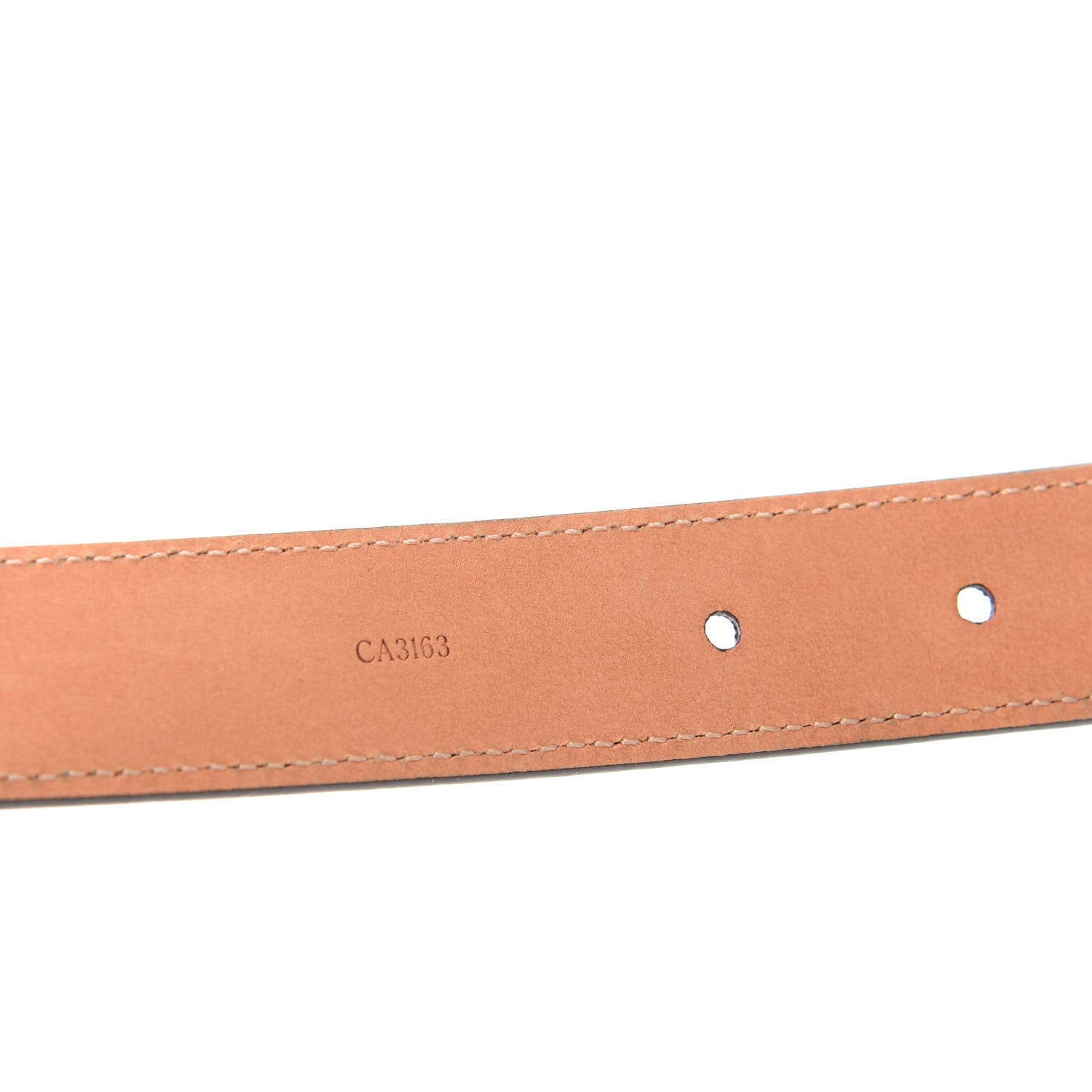 Louis Vuitton Damier Ebene Mini 25mm Belt 80 32 5 of 8