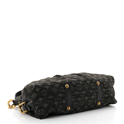 Louis Vuitton Denim Neo Cabby MM Black 4 of 14
