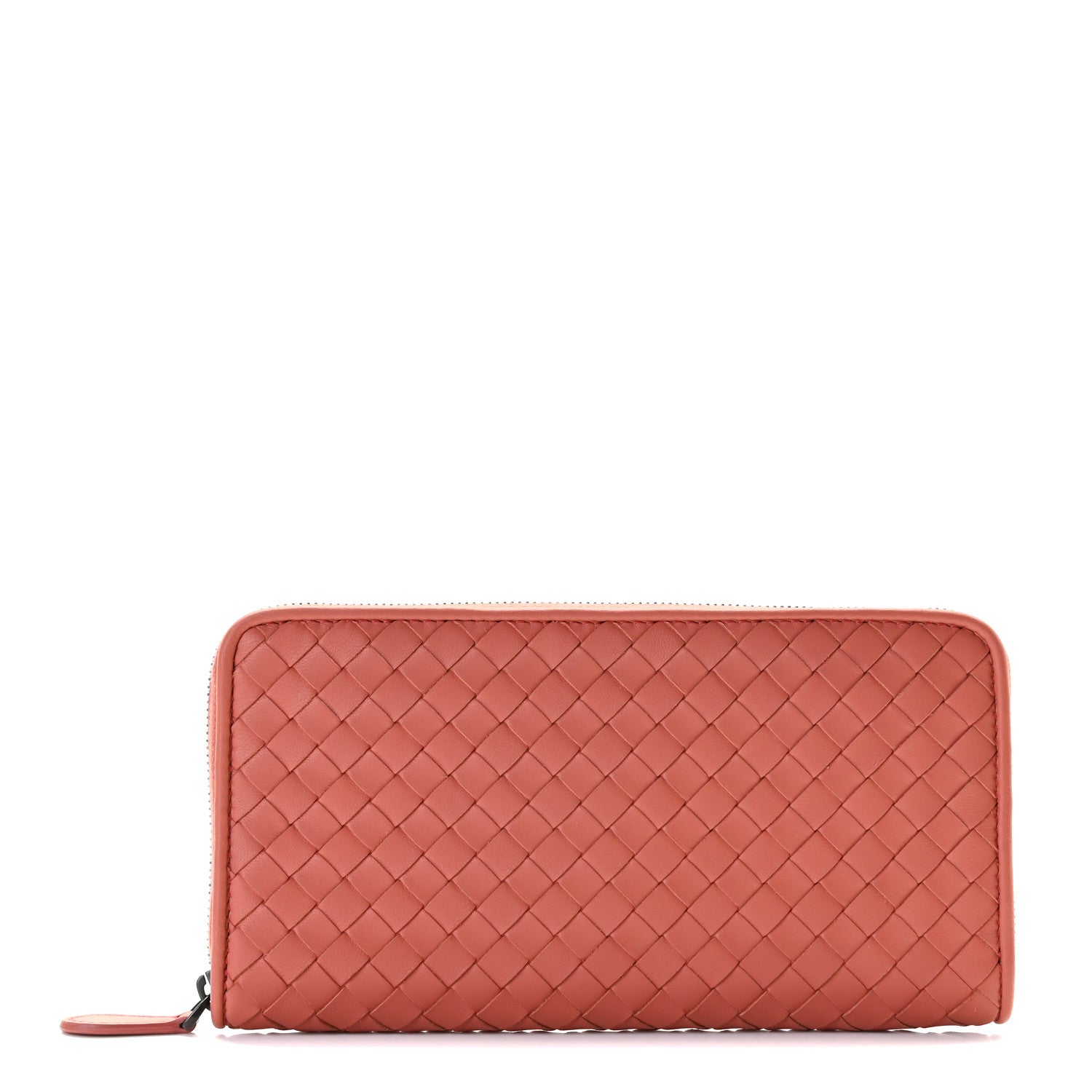 Bottega Veneta Nappa Intrecciato Zip Around Wallet Pompei 1 of 10