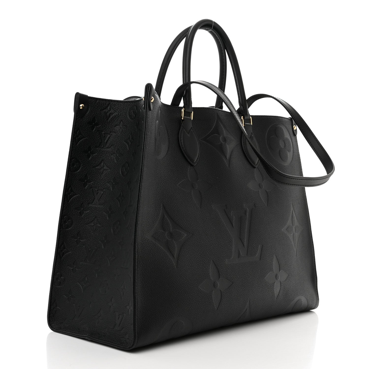 Louis Vuitton Empreinte Monogram Giant Onthego GM Black 3 of 9
