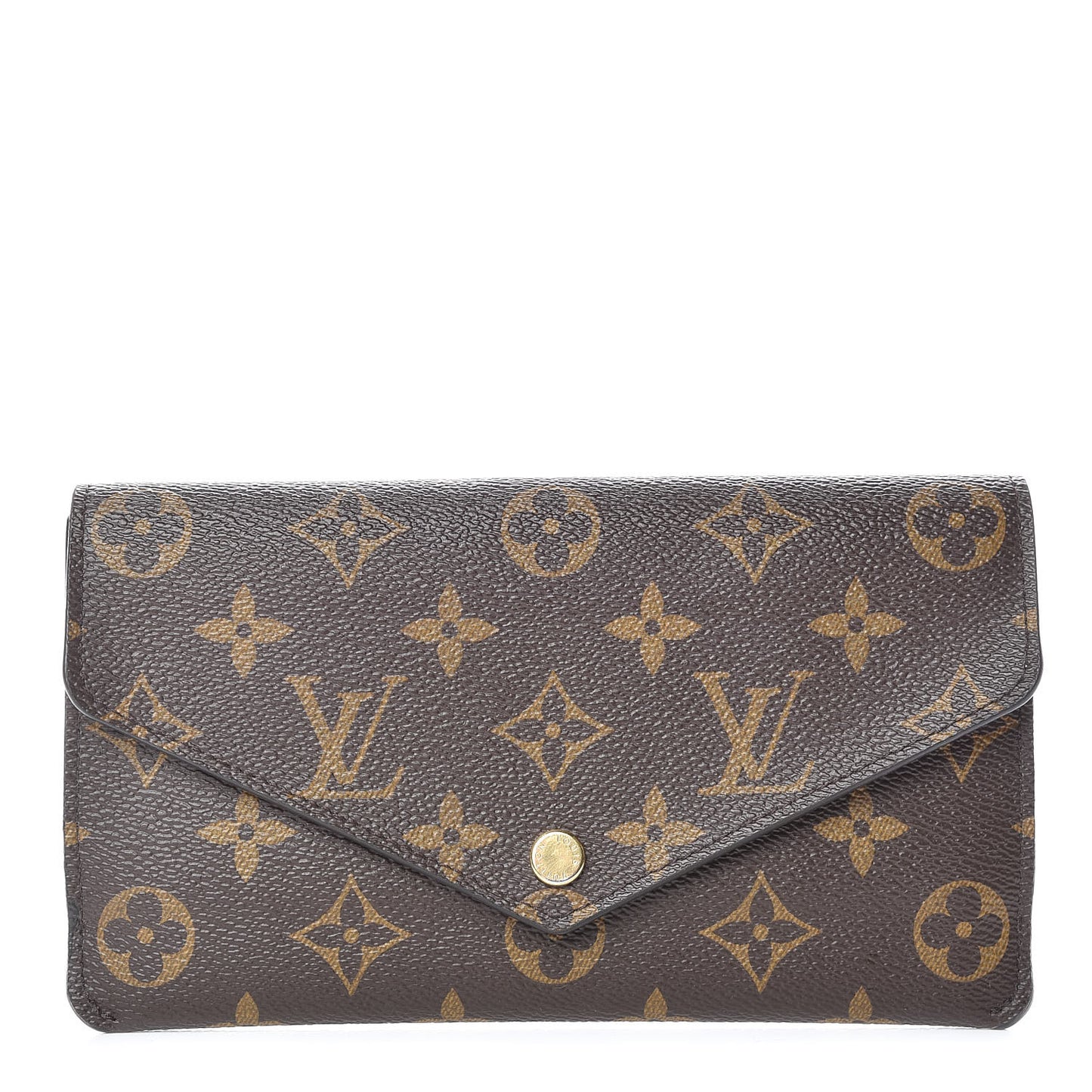 Monogram Jeanne Wallet Rose Ballerine
