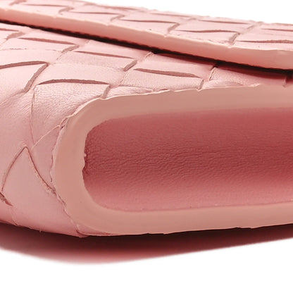 Bottega Veneta Nappa Intrecciato Long Andiamo Top Handle Clutch Rose 11 of 11