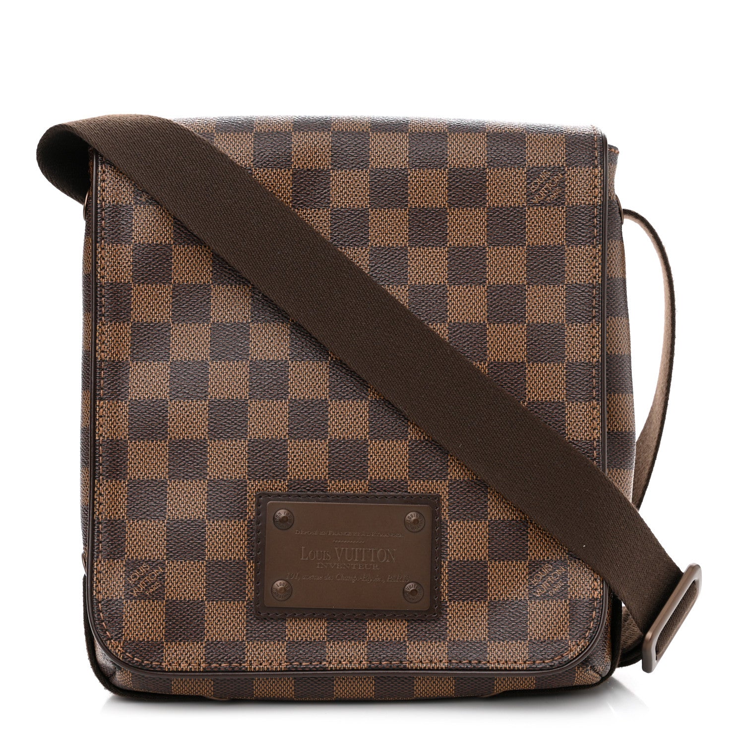 Louis Vuitton Damier Ebene Brooklyn PM 1 of 12
