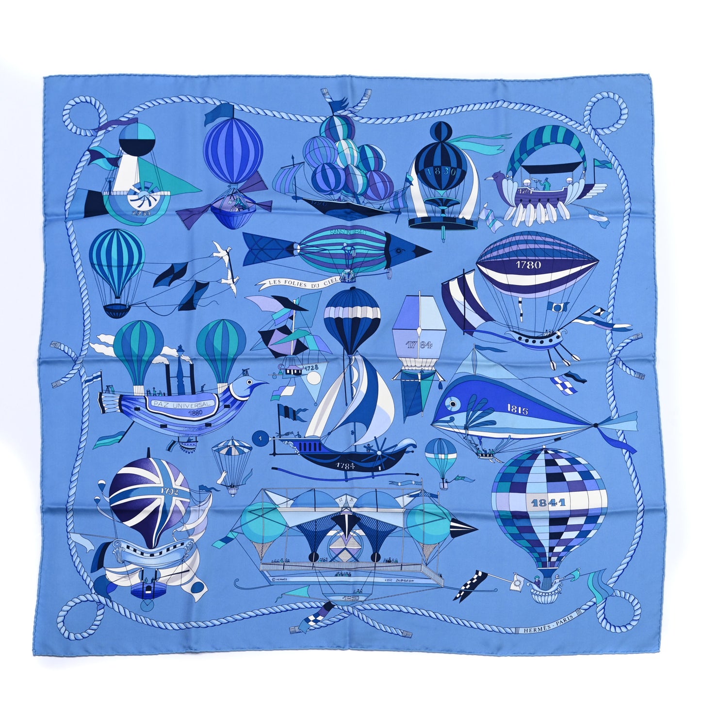 Silk Les Folies Du Ciel Scarf 90