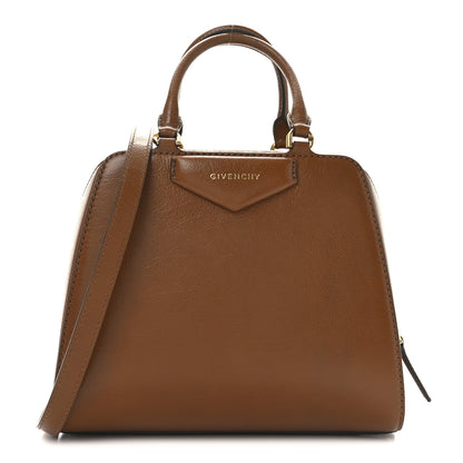 Givenchy Tumbled Buffalo Mini Antigona Cube Bag Soft Tan 1 of 9