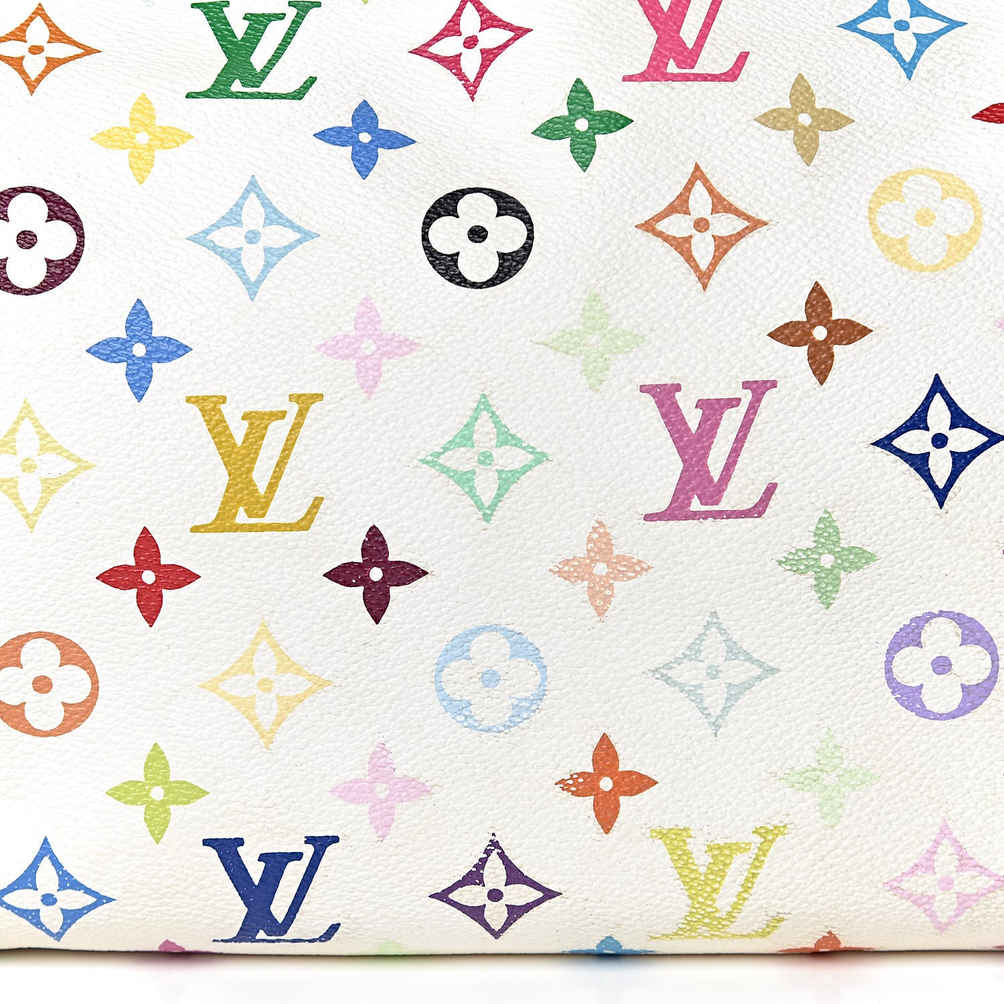 Monogram Multicolor Greta White