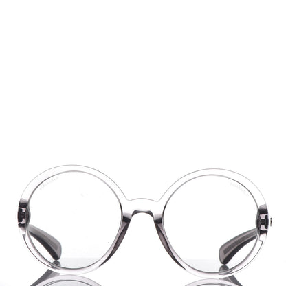 Chanel Acetate Round Sunglasses 4220 Grey 2 of 7
