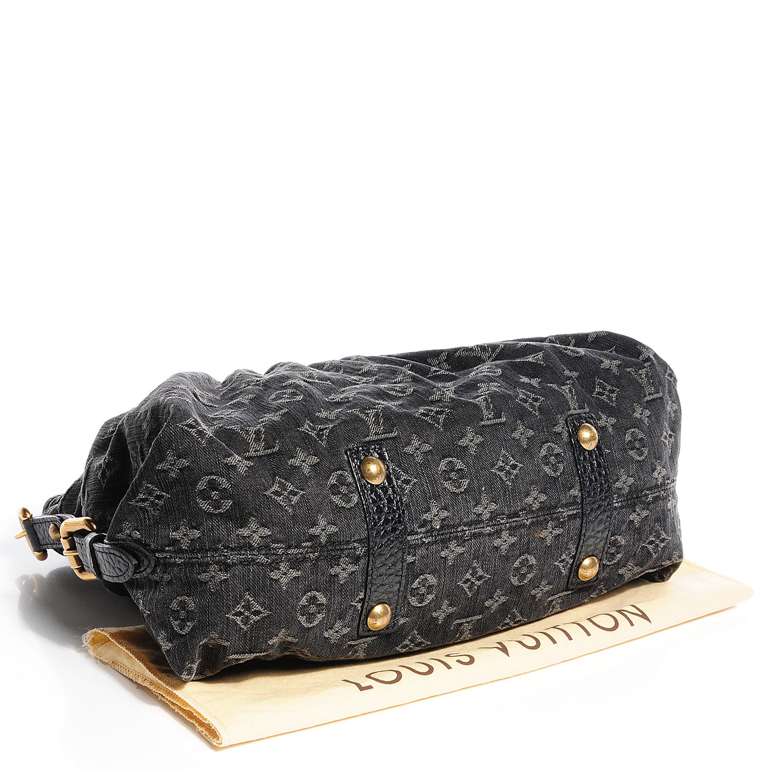 Louis Vuitton Denim Neo Cabby MM Black 4 of 7
