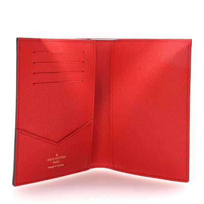 Louis Vuitton Monogram 2019 Christmas Animation Passport Cover Rouge 5 of 6