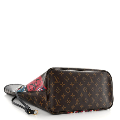 Louis Vuitton Monogram Kabuki Neverfull MM 5 of 11
