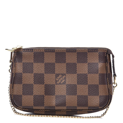 Louis Vuitton Damier Ebene Mini Pochette Accessories 1 of 10