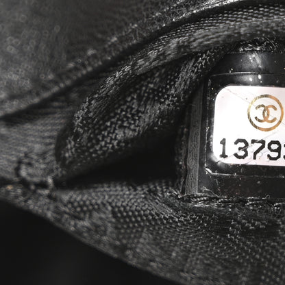 Chanel Lambskin Quilted Mini Chocolate Bar Camellia Flap Black 12 of 19