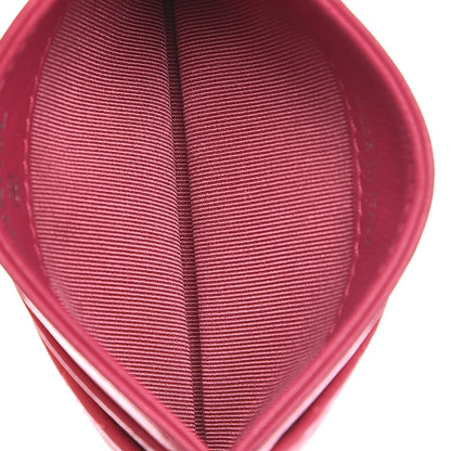 Chanel Lambskin Quilted Card Holder Fuchsia 5 of 12