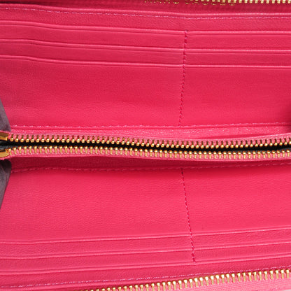 Marc Jacobs Lambskin Quilted The Deluxe Zip Wallet Bubble 5 of 7
