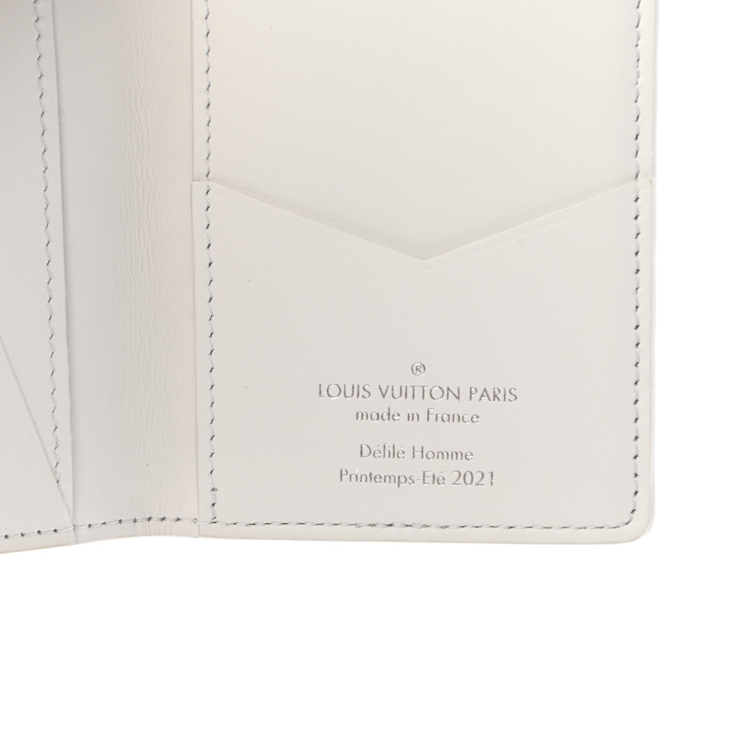 Louis Vuitton Taurillon Monogram LV Friends Pocket Organizer White 5 of 6