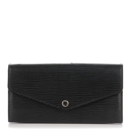 Louis Vuitton Epi Sarah Wallet NM Black 1 of 7