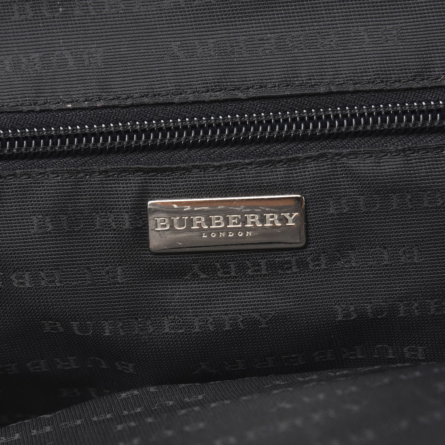 House Check Tote Black