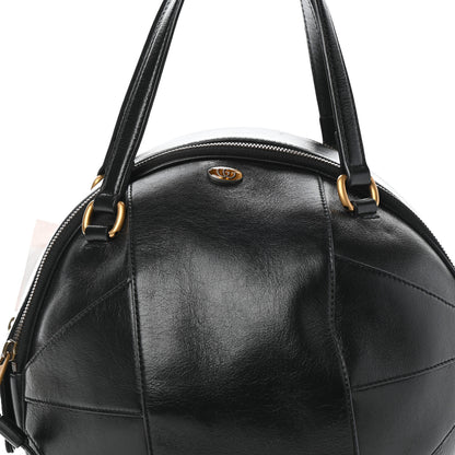 Gucci Piuma Lux Energy Large Tifosa Basketball Shaped Shoulder Bag Black 7 of 11