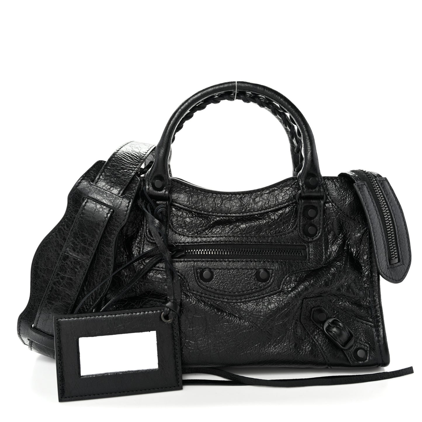 Agneau Arena Classic Black Hardware Mini City Black