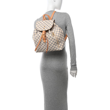 Louis Vuitton Damier Azur Sperone Backpack 2 of 16