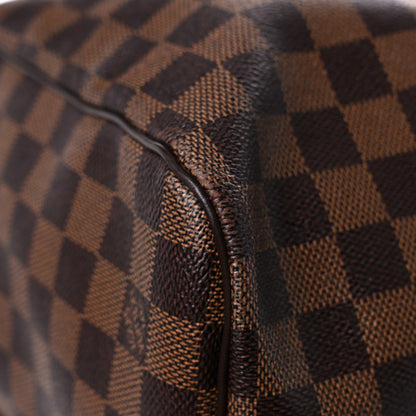 Louis Vuitton Damier Ebene Keepall Bandouliere 55 12 of 20
