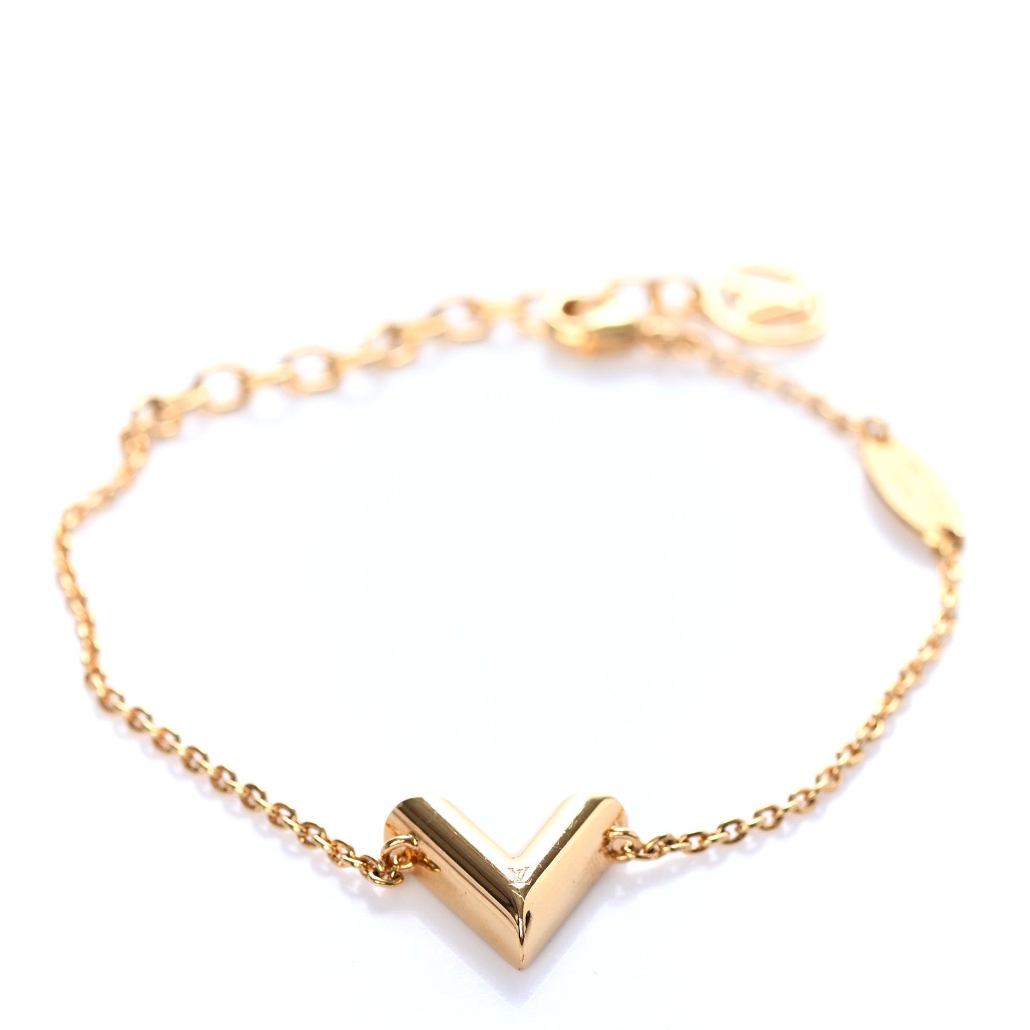 Louis Vuitton Essential V Bracelet Gold 1 of 5