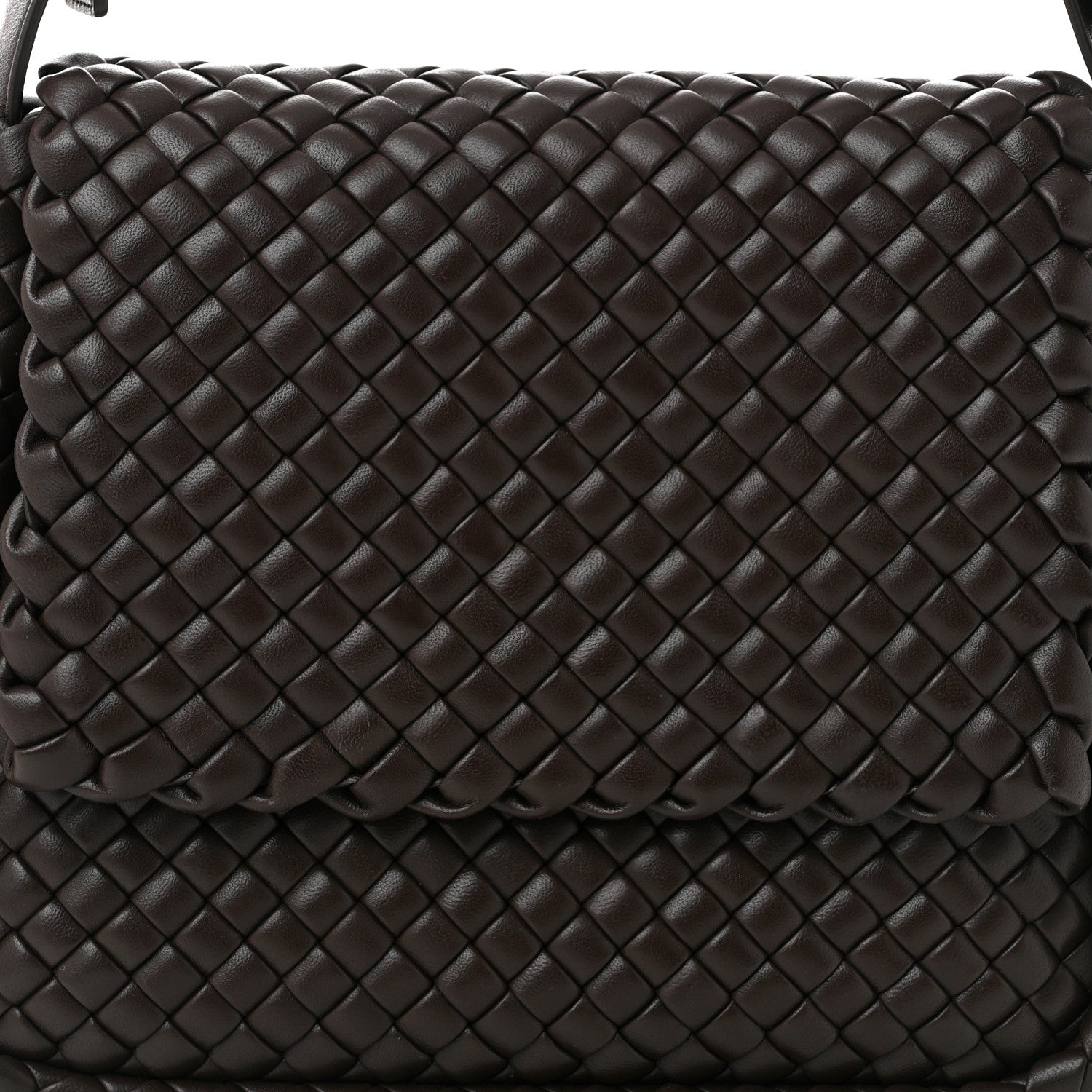 Bottega Veneta Nappa Intreccicio Padded Small Cobble Shoulder Bag Light Brown 8 of 10