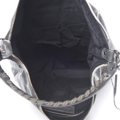 Balenciaga Agneau Giant 21 Silver Hardware Day Hobo Gris Tarmac 5 of 11
