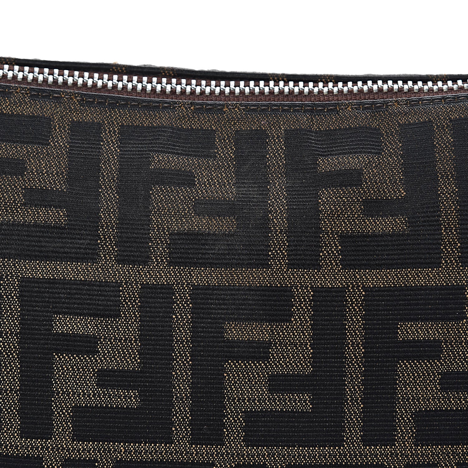 Fendi Zucca Pochette Tobacco 12 of 19
