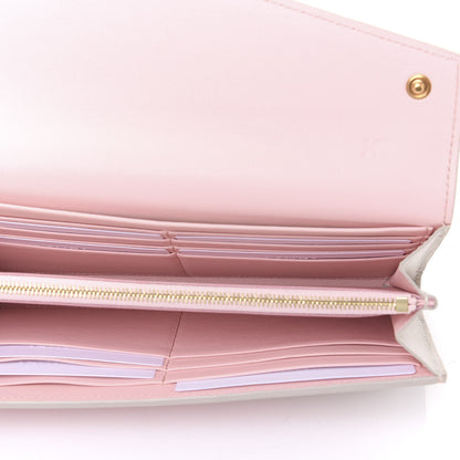 Celine Lambskin Large Diagonal Multifunction Flap Wallet Pink Desert 5 of 9