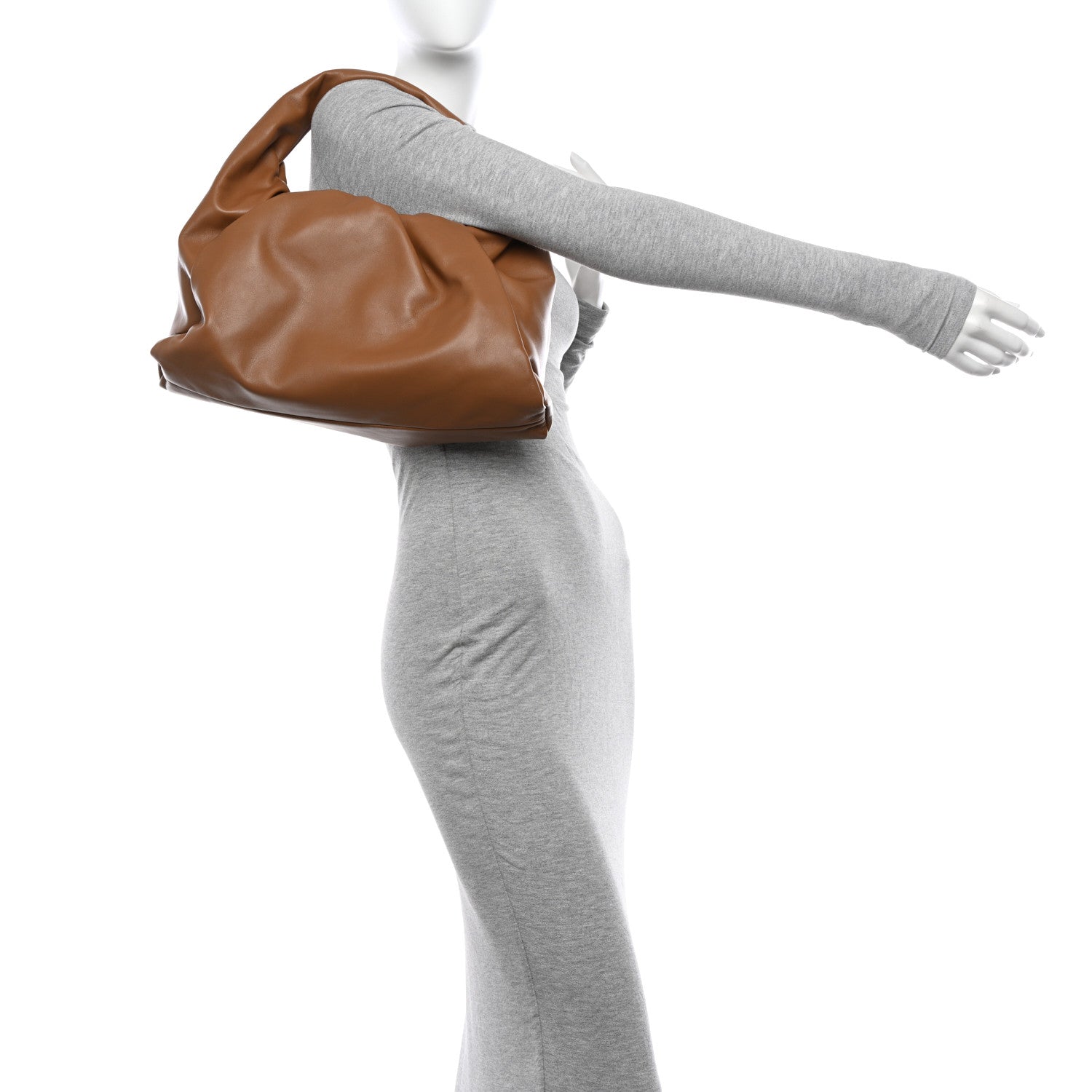 Bottega Veneta Smooth Butter Calfskin Small The Shoulder Pouch Cammello 2 of 10